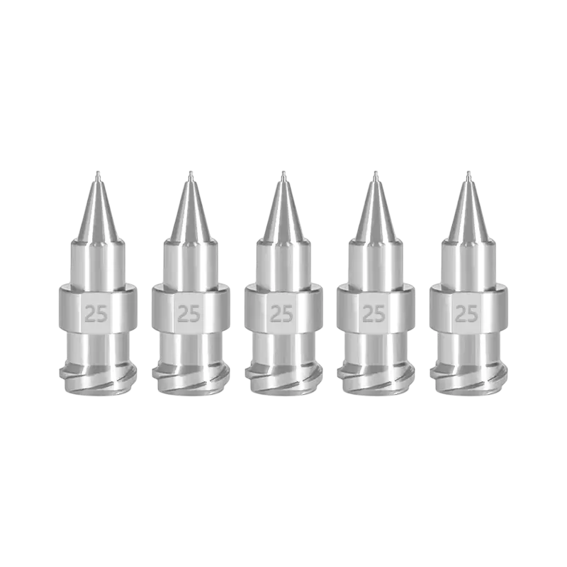 Aiguille de pr&eacute;cision monobloc &agrave; double fil